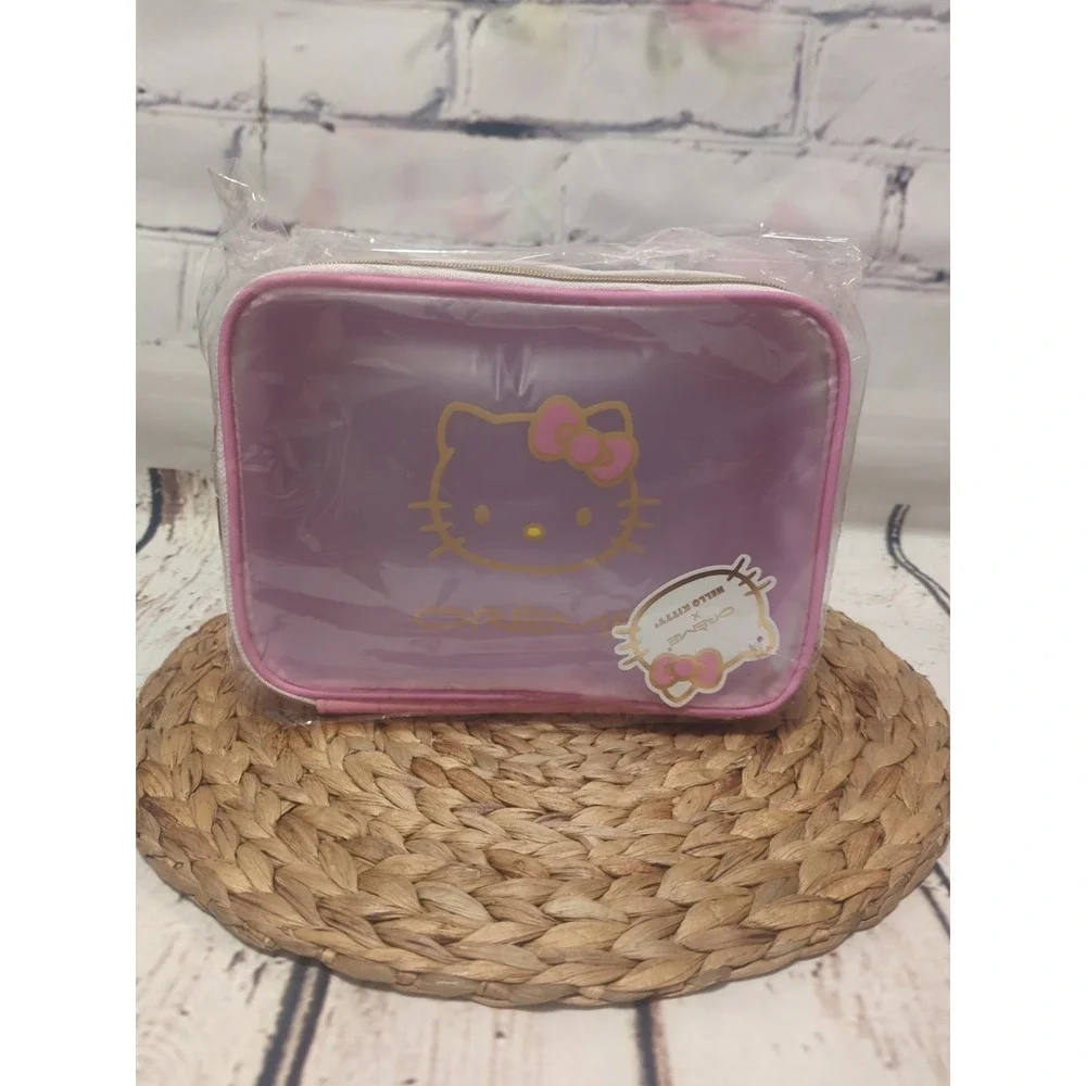 The Creme Shop X Hello Kitty Travel Makeup Beauty Bag NWT